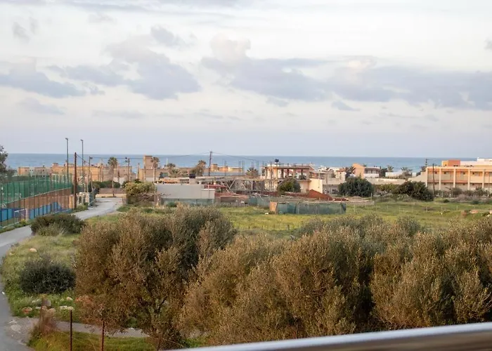 νμβ Anissaras Coastal Getaway Apartment Hersonissos (Crete)