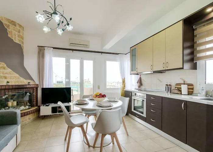 νμβ Anissaras Coastal Getaway Apartman Herszonisszosz